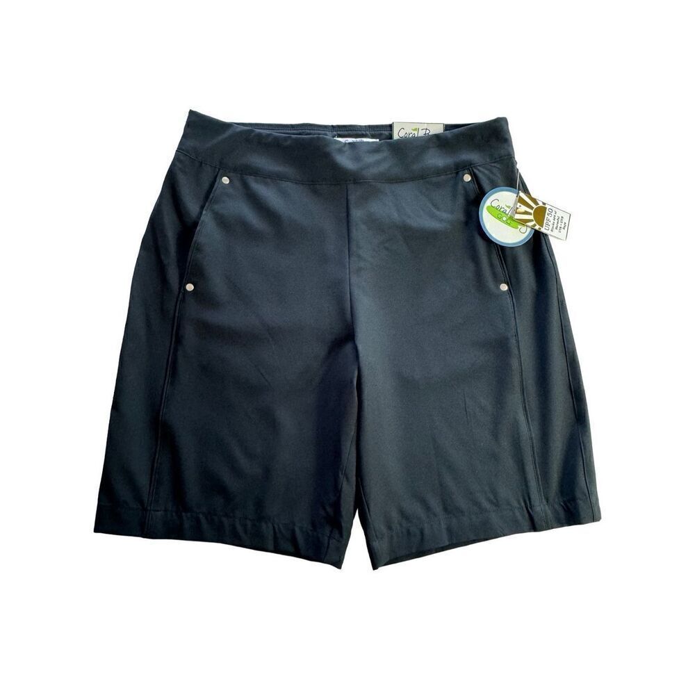 CORAL BAY GOLF WOMENS SMALL Navy Blue Shorts